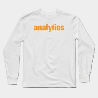 Analytics Long Sleeve T-Shirt